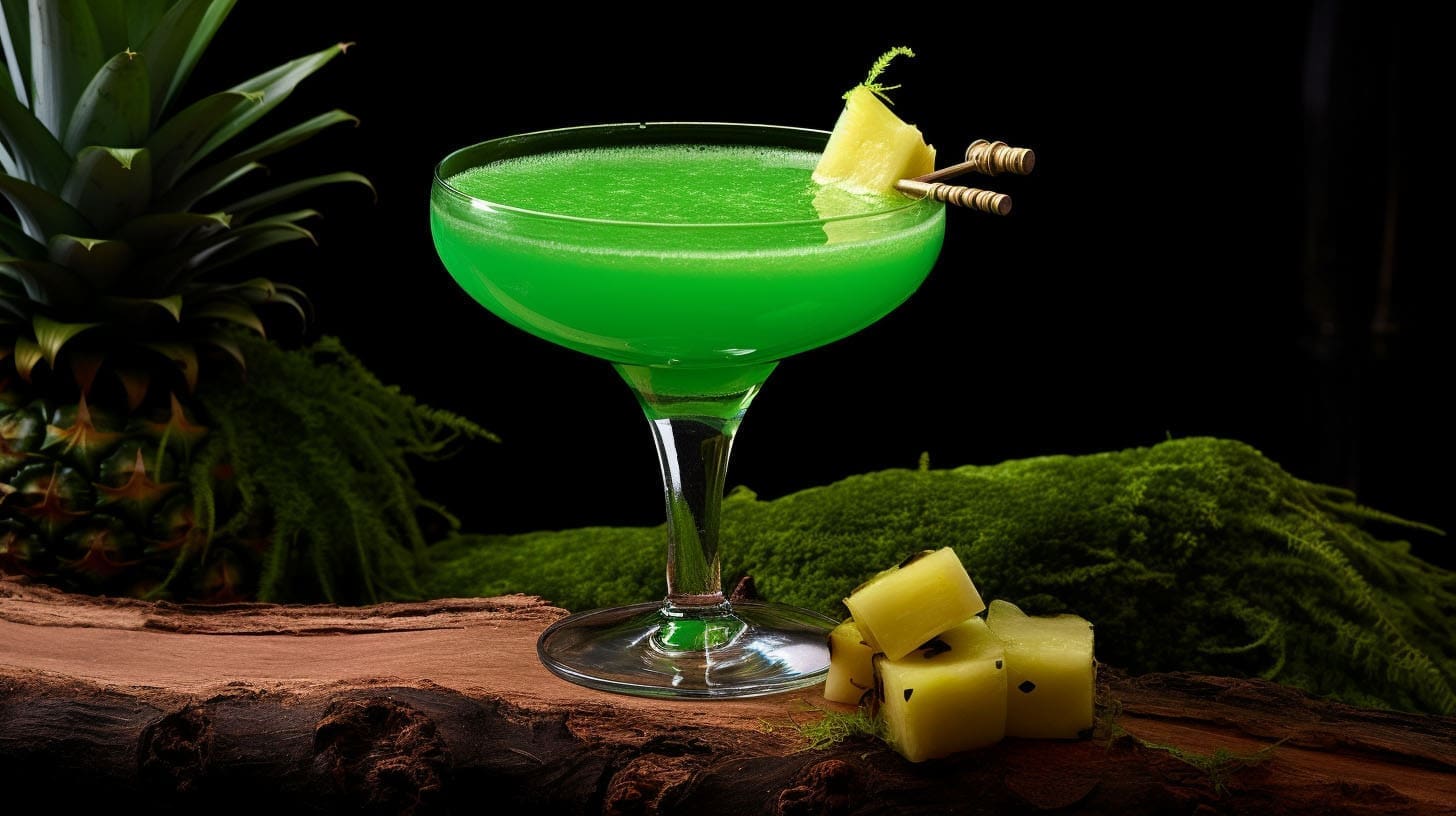 Midori Illusion Cocktail Recipe - A Tropical Delight