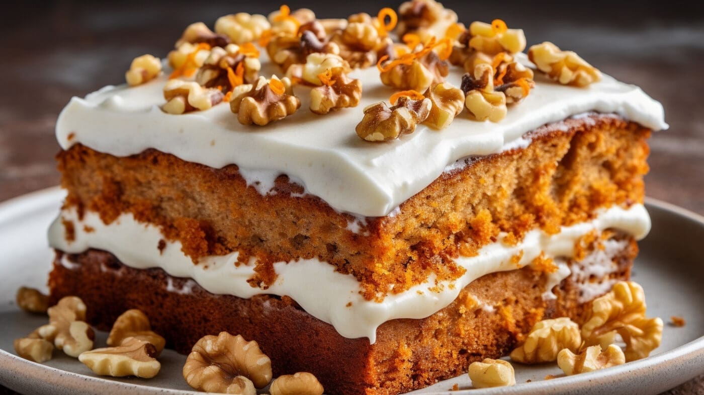 Carrot Cake with Pineapple and Coconut Recipe