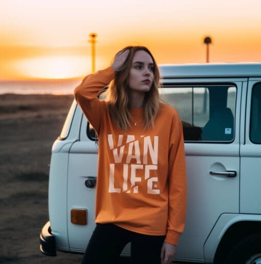 Van Life Cracks Long Sleeve T-Shirt