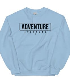 Light Blue Adventure Everyday Sweater