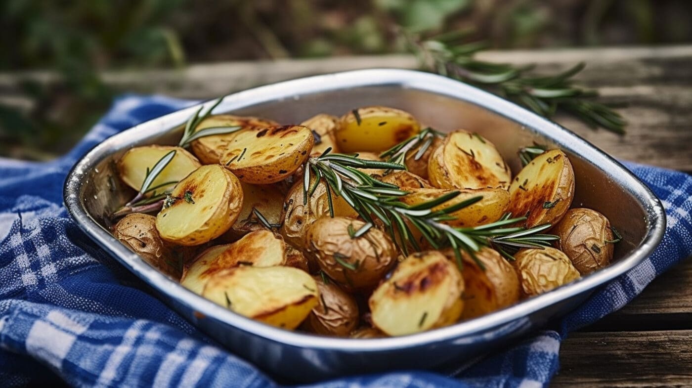 Crispy Roasted Potatoes with Rosemary