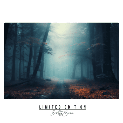 Mystic Forest: Enchantment Awaits Canvas Print (Limited Edition)