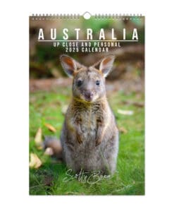 Australia – Up Close and Personal 2025 Calendar – Wildlife Wall Calendar