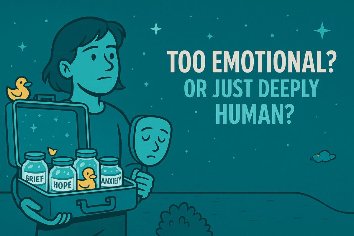 Why You Feel So Much (and Why That’s Not a Problem)