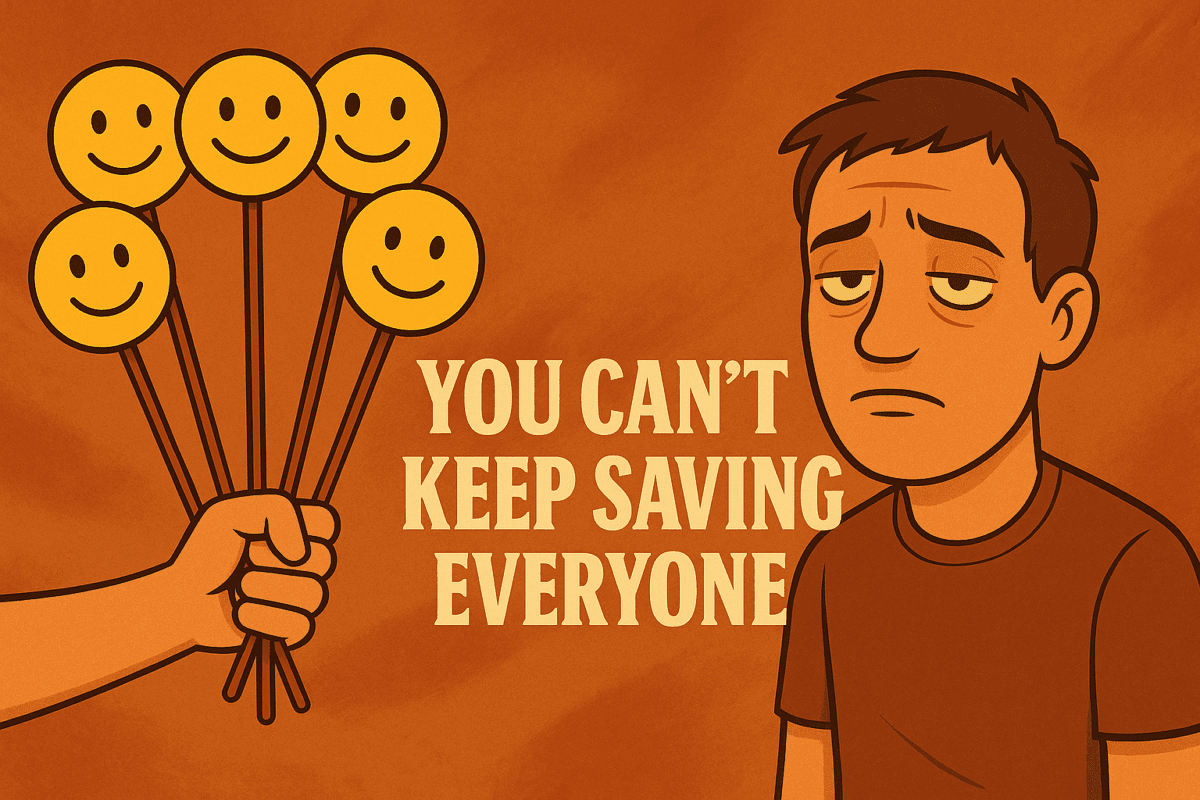 Why Being the Helper Is Quietly Destroying You