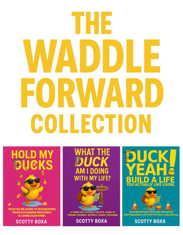 The Waddle Forward Collection by Scotty Boxa - 3 books on chronic pain and resilience